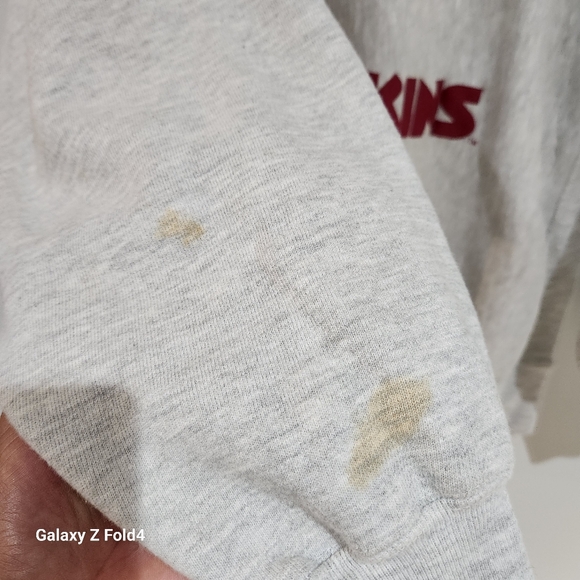 Vintage 90's Champion Reverse Weave WASHINGTON REDSKINS Made in U.S.A. - Picture 7 of 7